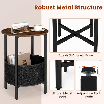 Dreamade Round End Table