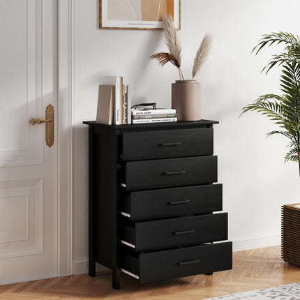Dreamade 5-Drawer Dresser for Bedroom, 41.5" Storage Cabinet with 5 Drawers