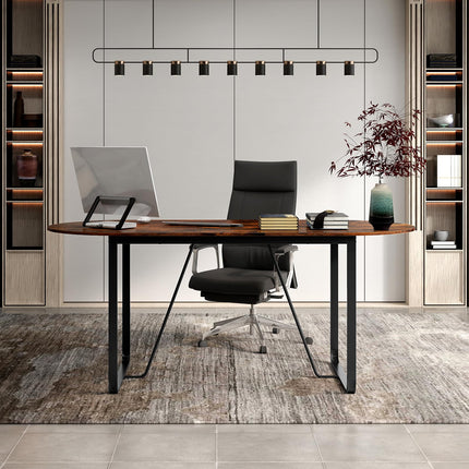 Dreamade 71" Conference Table with Cable Management Grommet