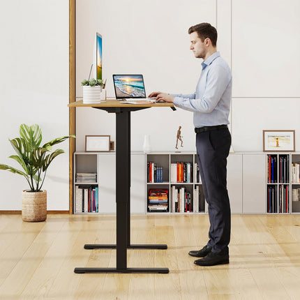 Dreamade Electric Standing Desk Frame Height Adjustable Table