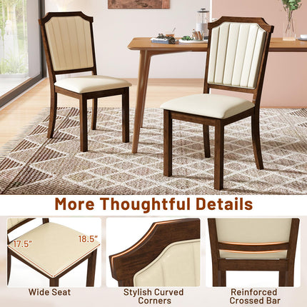Dreamade Upholstered Dining Chairs Set of 2/4