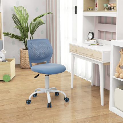 Dreamade Kids Desk Chair, Children Armless Study Chair with Adjustable Height, for Girls Boys Teens