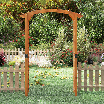 Dreamade Wooden Wedding Arch for Ceremony Party