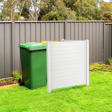 Trash Can Enclosure with 3 Stakes - DreamadeTrash Can Enclosure with 3 Stakes - Dreamade
