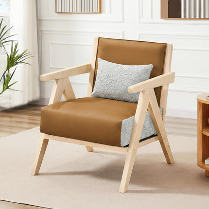 Dreamade Mid-Century Modern Accent Chair for Living Room