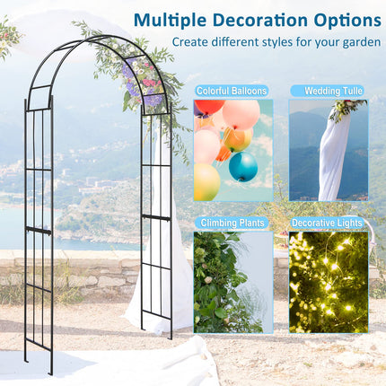 Dreamade Garden Arch Trellis for Climbing Plants
