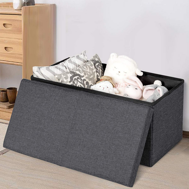 Dreamade Folding Storage Ottoman 30 Inches W/ Lift Top