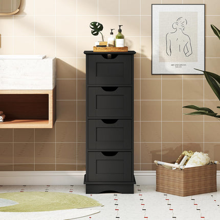 Dreamade Bathroom Storage Cabinet with 4 Drawers