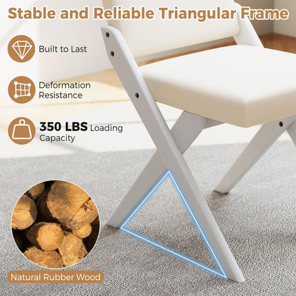 Dreamade Wooden Dining Chairs