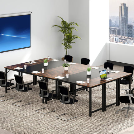 Dreamade 1/2/4/6 PCS 63" x 24" Rectangular Large Meeting Room Desk