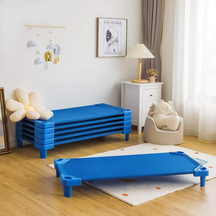 Dreamade 6 PCS/4 PCS Stackable Daycare Cot for Kids