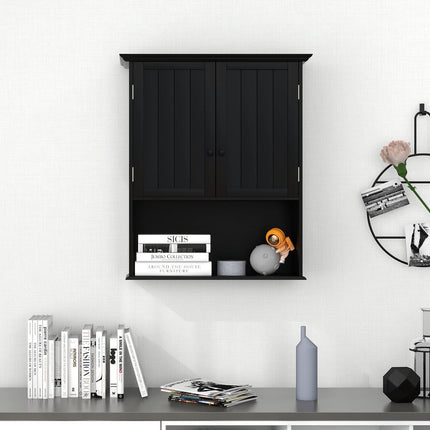 Dreamade Bathroom Wall Mounted Cabinet - Storage Cabinet w/Adjustable Shelf