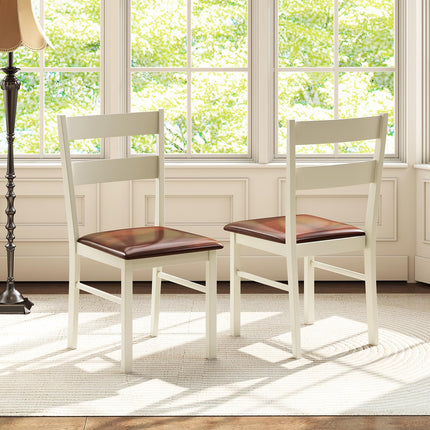 Dreamade PU Leather Upholstered Kitchen Chair