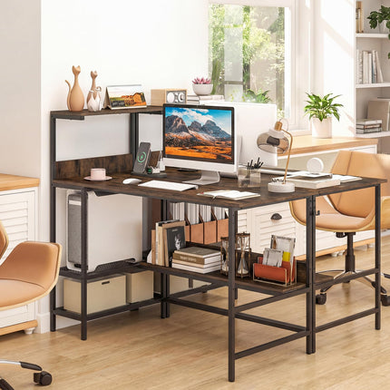 Dreamade 48" Computer Desk with Charging Station