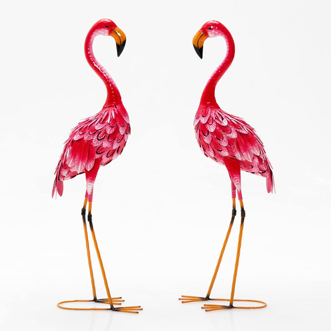 Dreamade Flamingo Garden Statues Set of 2