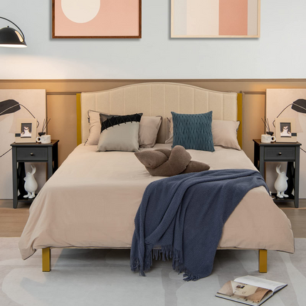 Dreamade Modern X-Design Nightstand