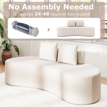 Dreamade 78.5" Sofa Couch, Upholstered Loveseat