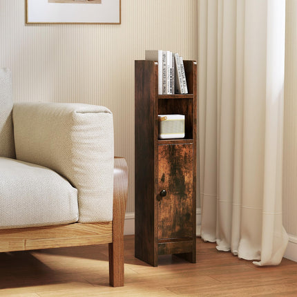 Dreamade Slim Bathroom Cabinet with 3 Level Adjustable Shelf & Anti toppling Design