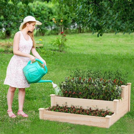 Dreamade 3-Tier Raised Garden Bed, Tiered Planter Box
