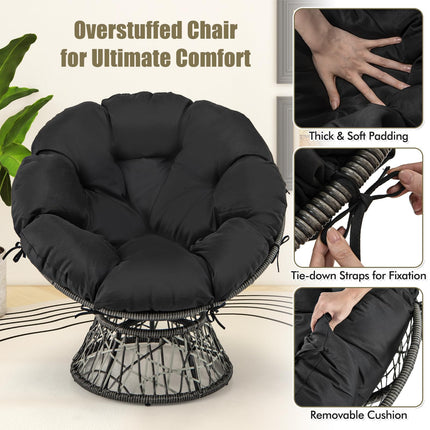 Dreamade Swivel Oversized Living Room Chair