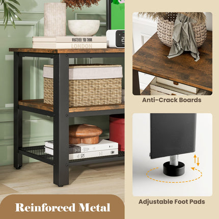 Dreamade TV Stand for Bedroom, Entertainment Center for TVs up to 50”