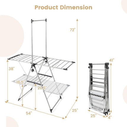 Dreamade Clothes Drying Rack