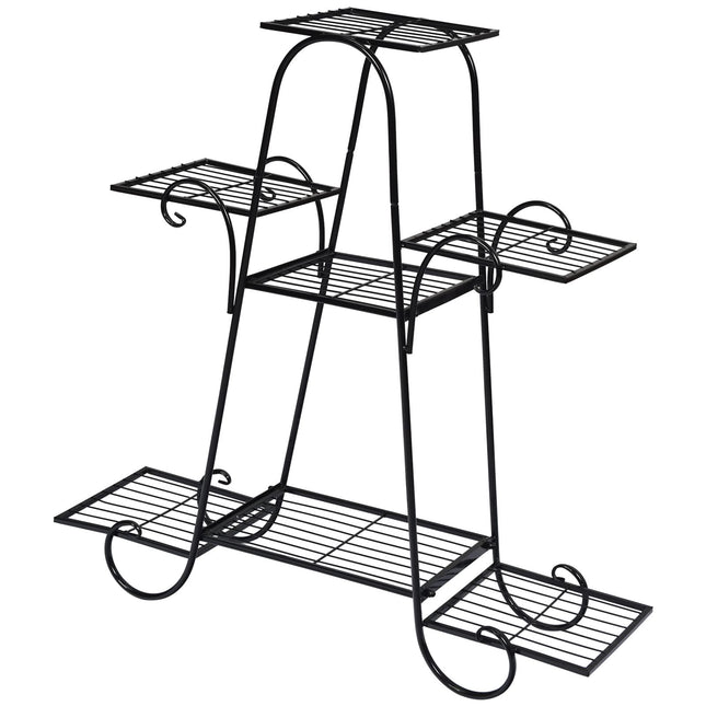 Dreamade 7 Tiers Metal Plant Stand Flower Pots Holder