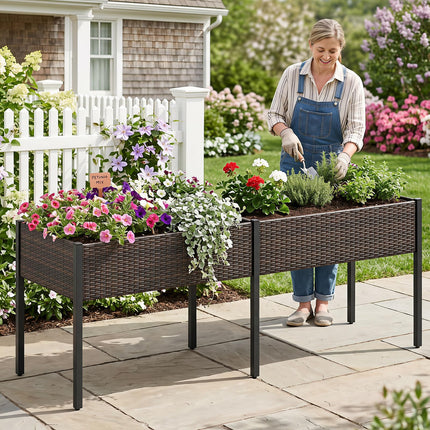 Dreamade 6 x 2 FT Raised Garden Bed with Legs