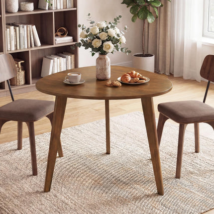 Dreamade 35.5-Inches Round Dining Table for 4