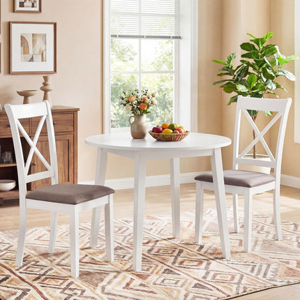 Dreamade Modern Mid Century Dining Chairs Set of 2/4