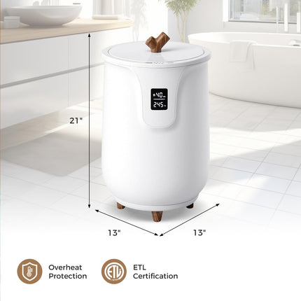 Dreamade Large Towel Heater Bucket w/Adjustable Timer