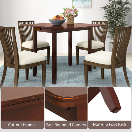 Dreamade Folding Dining Table for 4