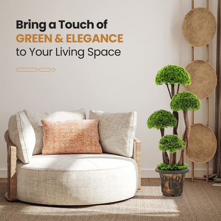 Dreamade Artificial Cypress Topiary Ball Tree - DreamadeUS