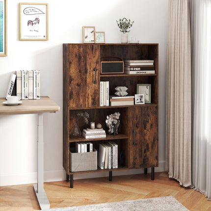 Dreamade 47 Inches Storage Cabinet with Doors for Living Room