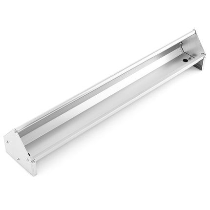 Dreamade Chicken Feeding Trough 45" Long - Heavy Duty Galvanized Steel Chicken Feeder