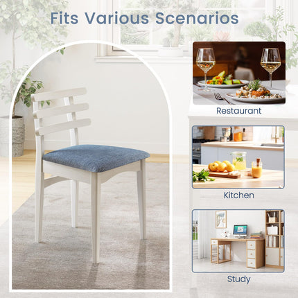 Dreamade Wooden Dining Chairs Set