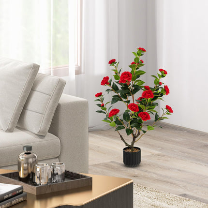 38" Artificial Camellia Tree - Dreamade