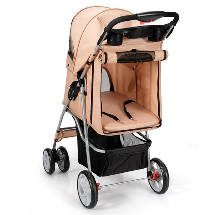 Pet Stroller for Small Medium Dogs Cats Puppy - Dreamade