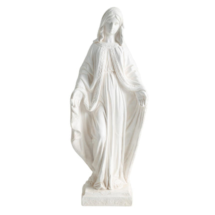 Dreamade Virgin Mary Garden Statue 31.5"| Blessed Mother Outdoor Religious Statue