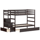 Dreamade Twin-Over-Twin Bunk Bed with Trundle