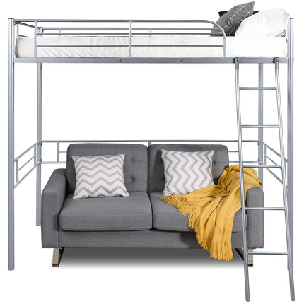 Dreamade Heavy Duty Twin Loft Bed with Ladder