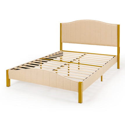 Dreamade Full Size Upholstered Bed Frame