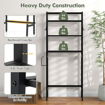 Dreamade Over The Toilet Storage Shelf - 3-Tier Freestanding Above Toilet Rack