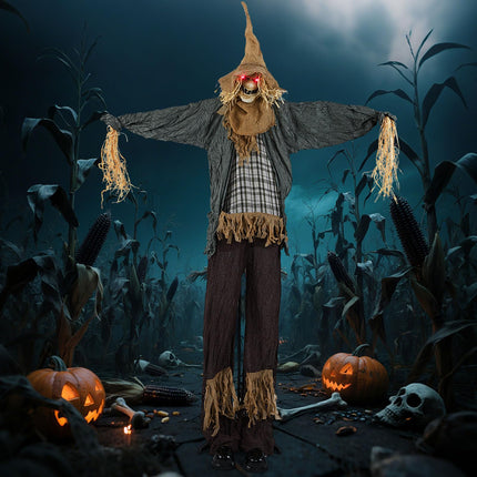 DREAMADE 7FT Halloween Animated Scarecrow