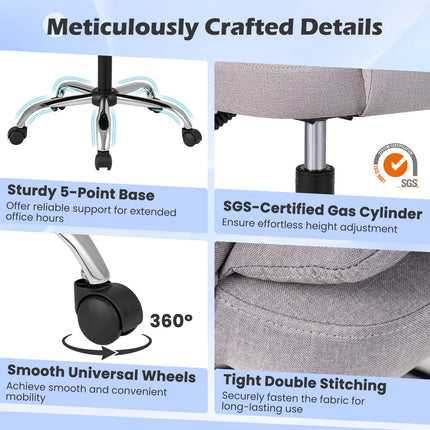 Dreamade Office Executive Chair | Ergonomic Big High Back Computer Chair with Linkage Armrests