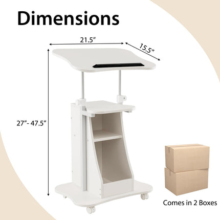 Dreamade Mobile Podium Stand (1/2)