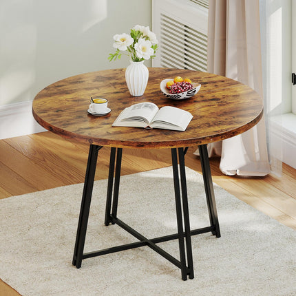 Dreamade 47-inches Round Dining Table for 4-6 People