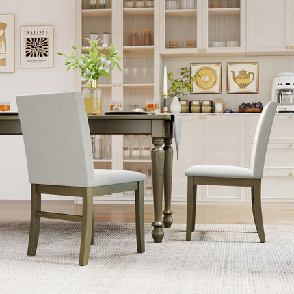 Dreamade Upholstered Dining Chairs Set for Restaurant