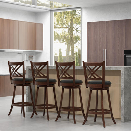 360° Swivel Barstools Set of 2 - Dreamade