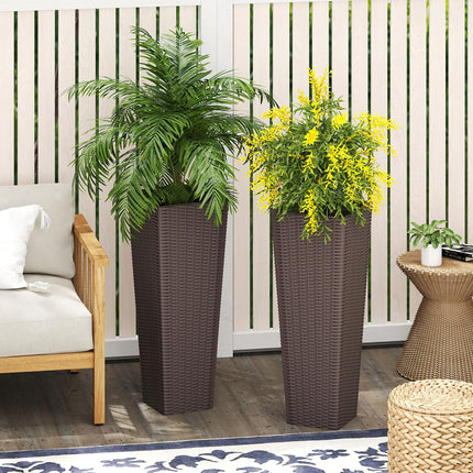 Dreamade Set of 2 Planters for Outdoor Plants